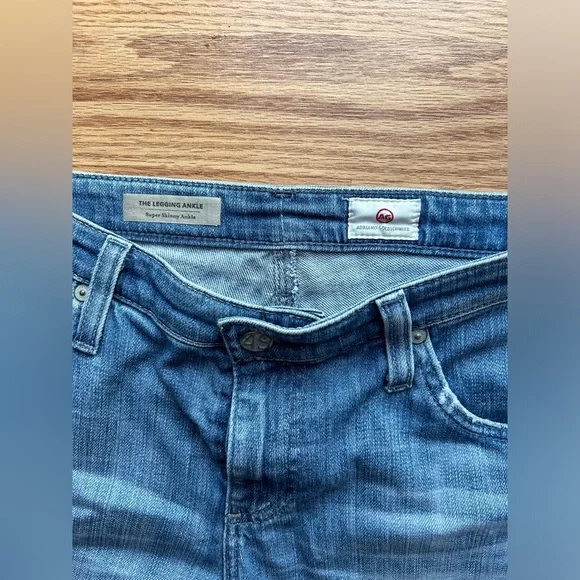 AG Adriano Goldschmied The Legging Ankle Super Skinny Jeans 31 R - Picture 6 of 7